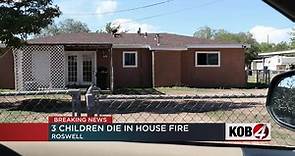 Officials confirm 3 dead after Roswell house fire