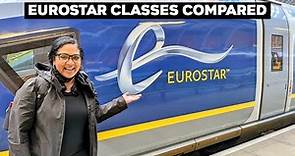 Eurostar Seat Classes Compared | Standard, Standard Premier & Business Premier