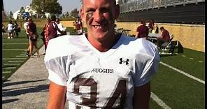 Gay college linebacker Scott Cooper talks about religion, acceptance on his team