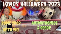 Lowe’s Halloween Decor 2023 - Animatronics - Come shop with me!