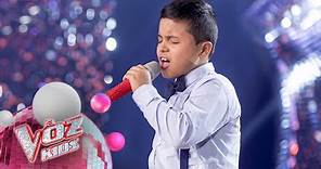 Juan Pablo Medina canta 'En tu pelo' - Audiciones a ciegas | La Voz Kids Colombia 2024