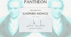 Gaspard Monge Biography - French mathematician (1746–1818)