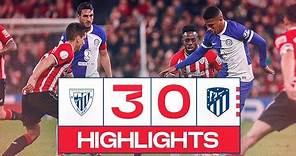 HIGHLIGHTS | Athletic Club 3-0 Atlético de Madrid | Copa del Rey