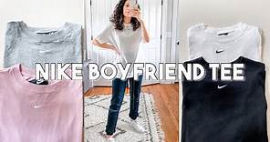 THE PERFECT OVERSIZED T SHIRT | Nike Essential Boyfriend T Shirt
