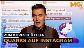 Die ARD-Sendung QUARKS und ihr durchgeknallter Instagram-Kanal