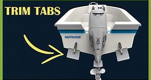 🚤 TRIM TABS 101 - How to use trim tabs on a Boat - How do trim tabs work?