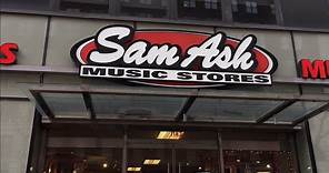 Visit Sam Ash Music Store New York City