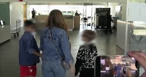 El vídeo de Shakira y sus hijos poniendo punto y final a su estancia en España