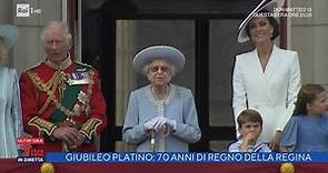 Giubileo di platino: 70 anni di regno della Regina - La vita in diretta 02/06/2022