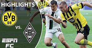 Borussia Dortmund vs. Borussia M'gladbach | Bundesliga highlights | ESPN FC
