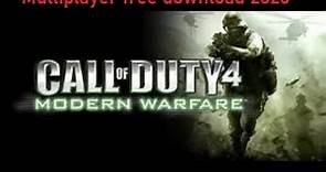 COD4 Free Multiplayer download 2020