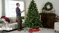 7.5 ft. Portland Pine Pre-lit Christmas Tree - Product Review Video