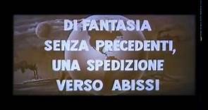 Trailer italiano di "Viaggio al centro della terra" (telecinema da 16mm).