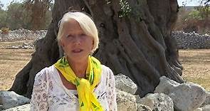 Salento, l'appello di Helen Mirren per gli ulivi malati