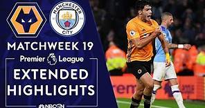 Wolves v. Manchester City | PREMIER LEAGUE HIGHLIGHTS | 12/27/19 | NBC Sports