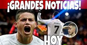 🚨DIOS MIO!!! GUIÑO del Real Madrid a James Rodriguez hoy Hazard DESPEDIDO limpieza Real Madrid hoy