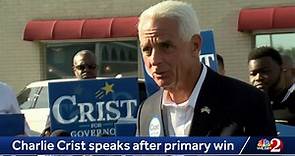LIVE: Charlie Crist speaks following primary win
