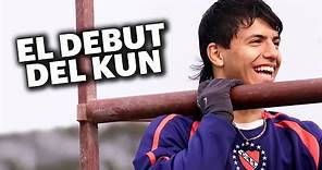 El debut del Kun Agüero en Independiente