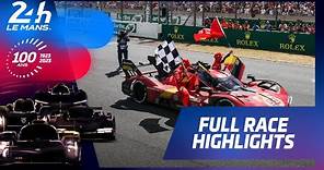 24 Heures du Mans 2023 - FULL RACE HIGHLIGHTS