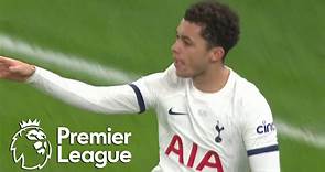 Brennan Johnson taps in Tottenham's go-ahead goal against Brentford | Premier League | NBC Sports