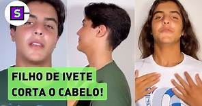 Marcelo Sangalo: filho de Ivete revela por que cortou o cabelo após 10 anos