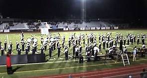 Brien McMahon High School Marching Band at Trumbull 9-27-14
