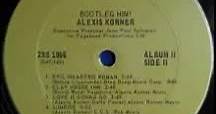 Alexis Korner Bootleg him! 1972 part2