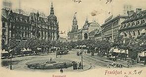 The Free & Imperial City of Frankfurt Germany, Old World (Pre-1900) Photographs & History + Map
