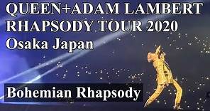 ‘Bohemian Rhapsody' QUEEN+ADAM LAMBERT RHAPSODY TOUR 2020 Osaka Japan