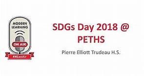 Pierre Elliott Trudeau High School - SDGs Day