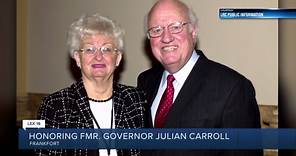 Remembering Governor Julian Carroll