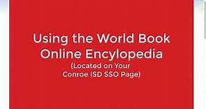 Using the World Book Encyclopedia Online