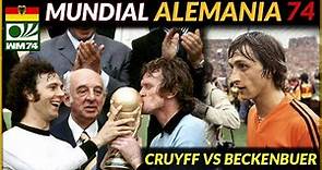 MUNDIAL ALEMANIA 1974 🇩🇪 | Historia de los Mundiales | Cruyff vs Beckenbauer