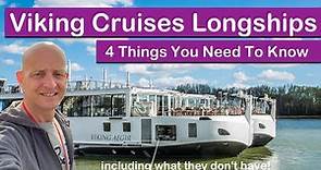 Viking River Cruises Longships. 4 Things You Need To Know (Including what they don't have!)