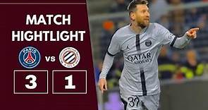 PSG vs Montpellier | 3-1 | All Goals & Highlights | 2023 HD - LIGUE 1