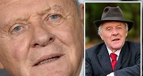 Anthony Hopkins pays tribute to his father at gravestone