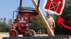 Building A Pole Barn From Scratch!