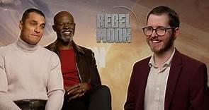 REBEL MOON - Staz Nair & Djimon Hounsou Interview