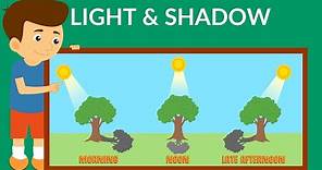 Light and Shadows | Types of Light | How are Shadows formed | Video for Kids