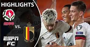 Dennis Praet scores as Belgium stays unbeaten in qualifying | WCQ Highlights | ESPN FC