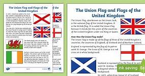 The Union Flag and Flags of the United Kingdom Information Sheet