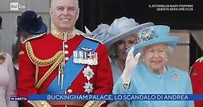 Buckingham palace, lo scandalo del principe Andrea - La vita in diretta 03/01/2022