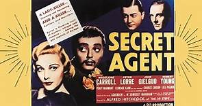 Secret Agent 1936 Alfred Hitchcock Suspenseful Spy Thriller Full Length Movie Film