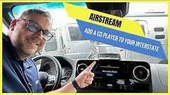 How to easily add a CD Player to your Mercedes Benz Sprinter Airstream Interstate Van