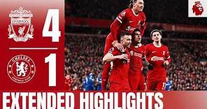 Jota, Bradley, Szoboszlai & Diaz goals! | Liverpool 4-1 Chelsea | Extended Highlights