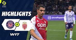 TOULOUSE FC - AS MONACO (1 - 2) - Highlights - (TFC - ASM) / 2023-2024