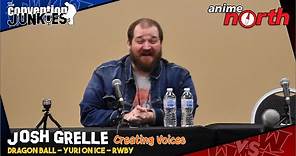 Josh Grelle (Dragon Ball, Yuri on Ice, RWBY) Creating Voices - Anime North 2019 Q&A Panel