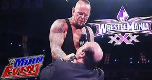 The Undertaker sends message to Brock Lesnar: WWE Main Event, March 18