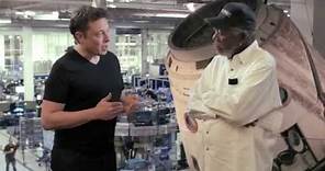 Morgan Freeman and Elon Musk talk about Mars