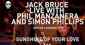 GUITAR LEGENDS 1992 Jack Bruce Live with Phil Manzanera and Simon Phillips 1992